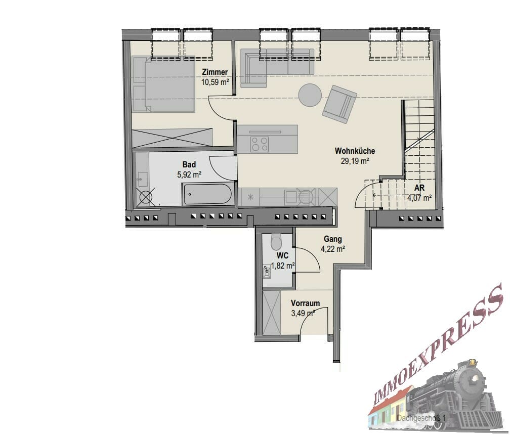 DG 1 Grundriss