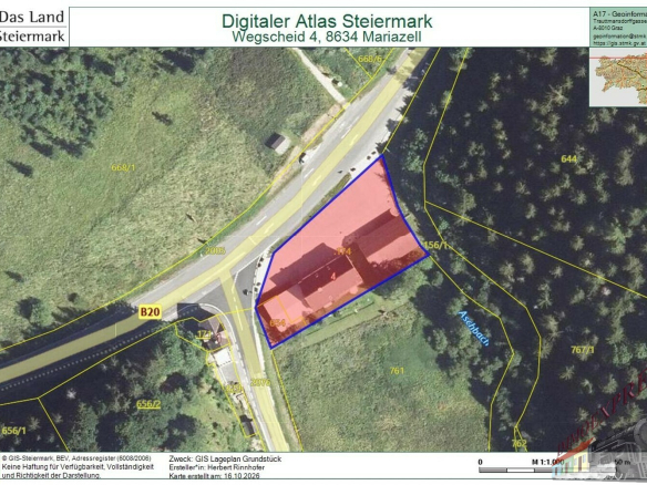 19 GIS Lageplan Grundstück