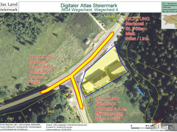 20 GIS Lageplan Verkehrsknoten